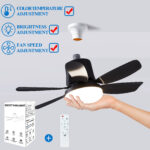 LED Fan Light E27 Fan Lighting Integration - Image 4