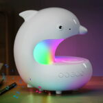 Creative Wireless Charging Dolphin Ambient Light - Image 2