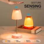 Adjustable human gesture sensing ambient light