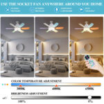 New Creative LED Fan Light - Image 4