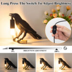 Creative Bird Bedside Lamp Night Light Table Lamp - Image 2