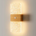 Rechargeable magnetic cordless creative decorative wall lamp