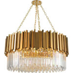 Modern minimalist light luxury European style high-end villa crystal chandelier - Image 3