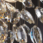 Nordic retro style metal branch design decorative gold LED modern crystal chandelier - Image 3