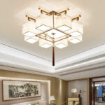 Modern minimalist and elegant new Chinese style LED ceiling light