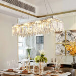 Modern minimalist light luxury living room K9 crystal ceiling light - Image 2