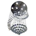 High-end, light luxury, and grand villa double-height crystal chandelier - Image 4